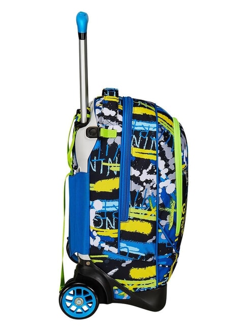 CUCCIOLI  NEW TECH Rucsac troler detasabil, 2 roti negru - Rucsacuri cu role