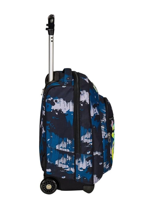 GREENSCREEN Rucsac troler fix 2 roti verde de camuflaj - Rucsacuri cu role