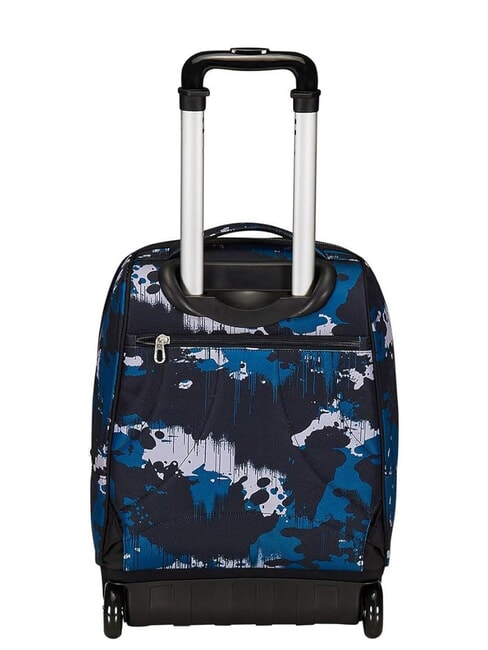 GREENSCREEN Rucsac troler fix 2 roti verde de camuflaj - Rucsacuri cu role