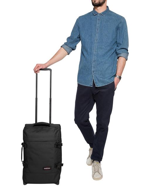 Troler Linia TRANVERZ S cu TSA, bagaj de mână BLACK - Trolere semirigide