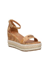 ALVIERO MARTINI PRIMA CLASSE GEO  Sandale cu pană cu espadrile NATURAL - Pantofi femei - 2