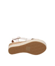 ALVIERO MARTINI PRIMA CLASSE GEO  Sandale Espadrile &icirc;nalte alb - Pantofi femei - 5