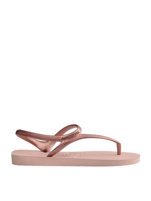 FLASH URBAN  Sandale flip flop rose / aur - Pantofi femei