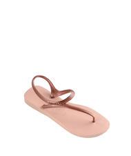 HAVAIANAS FLASH URBAN  Sandale flip flop rose / aur - Pantofi femei - 3