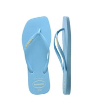 HAVAIANAS SQUARE LOGO Papuci flip-flop albastru lavandă - Pantofi femei - 4