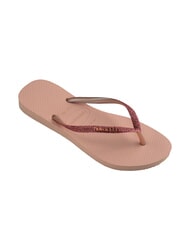 HAVAIANAS SLIM GLITTER II Papuci flip-flop roz/roz - Pantofi femei - 2