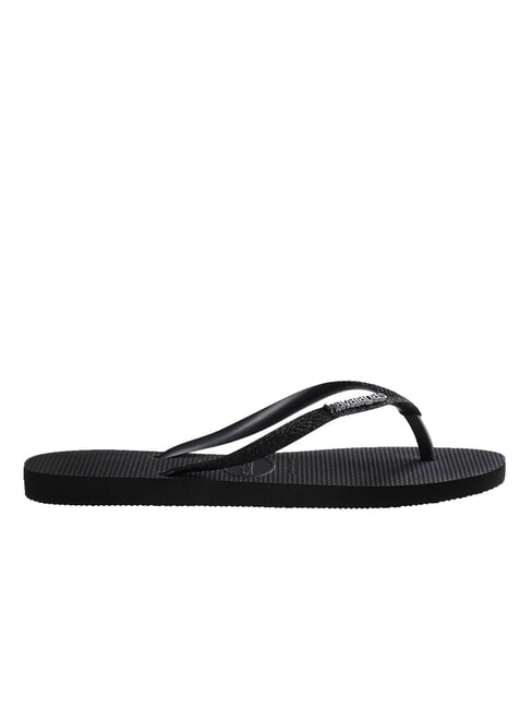 SLIM GLITTER II Papuci flip-flop negru negru - Pantofi femei