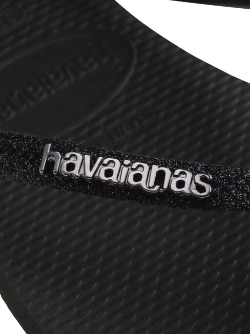 SLIM GLITTER II Papuci flip-flop negru negru - Pantofi femei