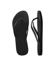 HAVAIANAS SLIM GLITTER II Papuci flip-flop negru negru - Pantofi femei - 5