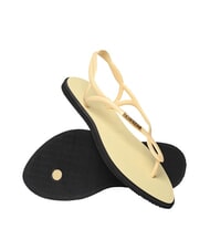 HAVAIANAS LUNA POINT Sandale flip-flop cremă de unt - Pantofi femei - 5