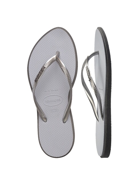 SLIM POINT Papuci flip-flop oțel / gri - Pantofi femei