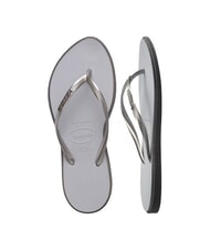HAVAIANAS SLIM POINT Papuci flip-flop oțel / gri - Pantofi femei - 4