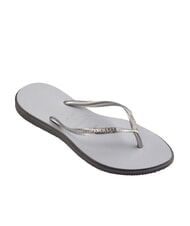 HAVAIANAS SLIM POINT Papuci flip-flop oțel / gri - Pantofi femei - 2