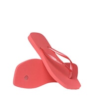 HAVAIANAS SLIM SQUARE Flip Flops cu vârful pătrat coral tropical - Pantofi femei - 5