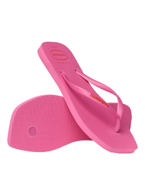 SQUARE LOGO Papuci flip-flop rozflux - Pantofi femei