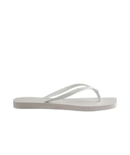 HAVAIANAS SLIM SQUARE Flip Flops cu v&acirc;rful pătrat alb - Pantofi femei - 3