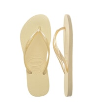 HAVAIANAS flip flops SLIM cremă de unt - Pantofi femei - 4