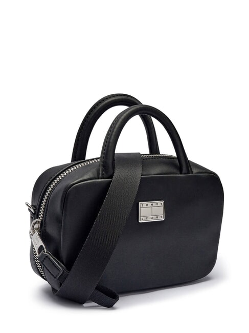 TOMMY JEANS American Cool Trunk Geanta de mana mini, cu curea de umar negru - Genți femei