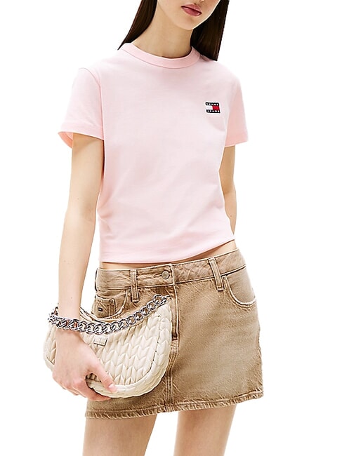 TOMMY JEANS TJW ICONIC Geantă de umăr Hobo hârtie de ziar - Genți femei