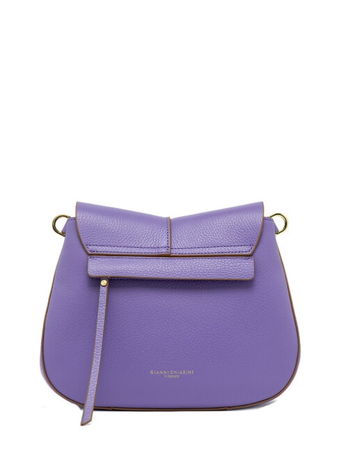 HELENA ROUND Geanta din piele cu curea dubla de umar opulenta - Genți femei