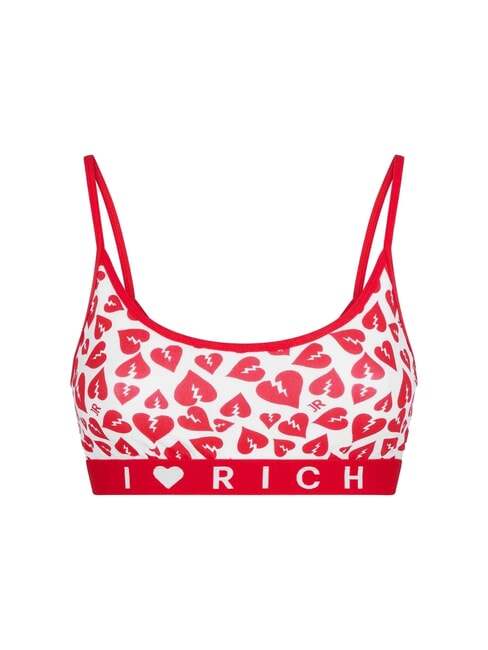 MARTIN 2 sutiene bandeau wht/negru - Lenjerie de corp pentru femei