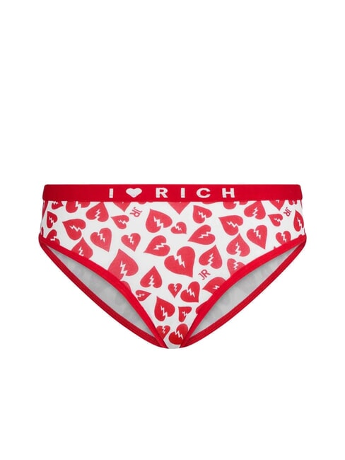 ROY 2 slip cu talie joasa wht/negru - Slip pentru femei