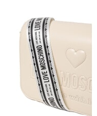 LOVE MOSCHINO MADE WITH LOVE Geanta de umar fildeş - Genți femei - 3