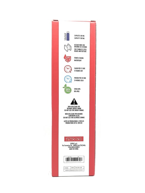 TECH LINE Sticla cu apa termala 500ml Gri - Sticle termice