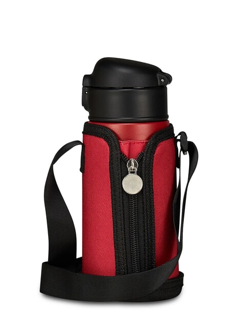 AS ROMA Sticla de apa termala 460 ml cu suport sticla negru - Sticle termice