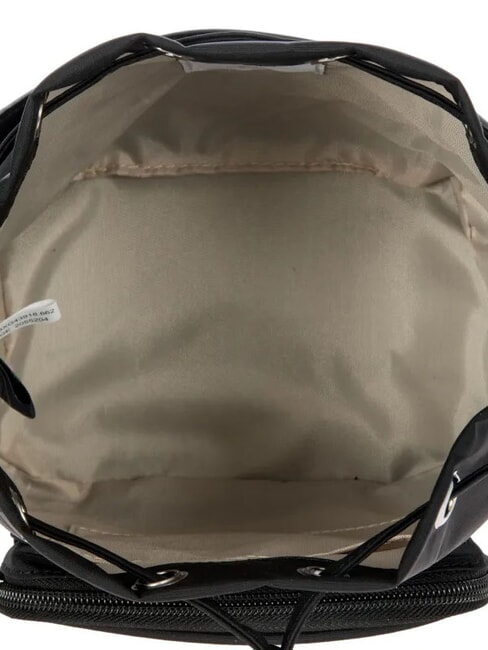 X-COLLECTION Mini găleată de umăr, cu curea de umăr negru - Genți femei