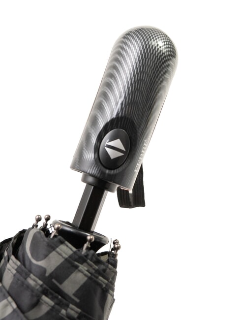 JUMBO Mini umbrelă automată logo negru 02 - Umbrele