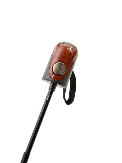 MINI Umbrelă pliabilă rezistentă la vânt cravată gri 01 - Umbrele