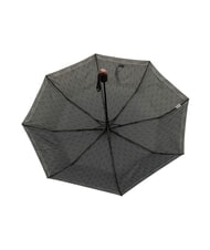 FERRÈ MINI Umbrelă pliabilă rezistentă la vânt cravată gri 01 - Umbrele - 5
