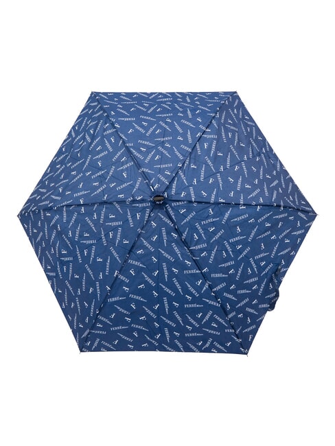 LOGO ALL OVER Mini umbrelă manuală bleumarin03 - Umbrele