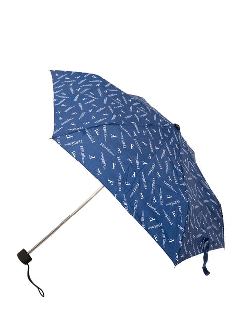 LOGO ALL OVER Mini umbrelă manuală bleumarin03 - Umbrele