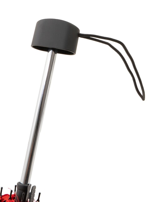 LOGO ALL OVER Mini umbrelă manuală roșu01 - Umbrele