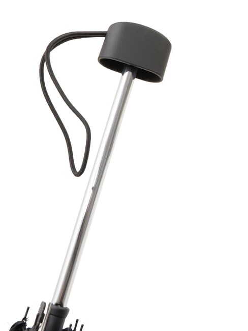 LOGO ALL OVER Mini umbrelă manuală negru03 - Umbrele