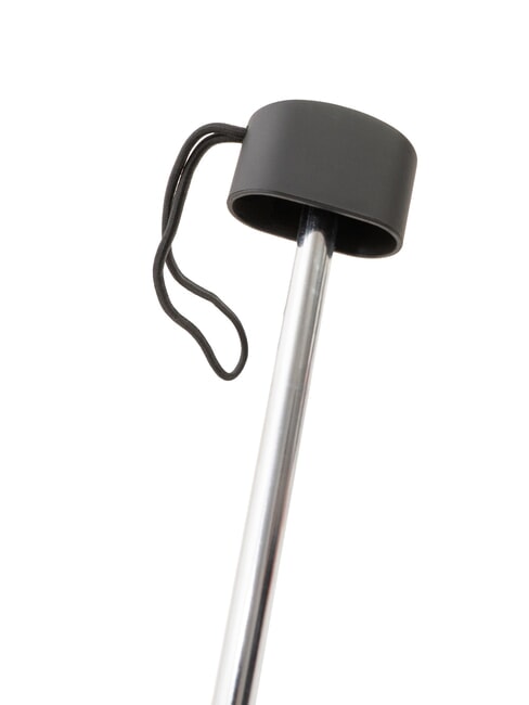 LOGO ALL OVER Mini umbrelă manuală negru01 - Umbrele