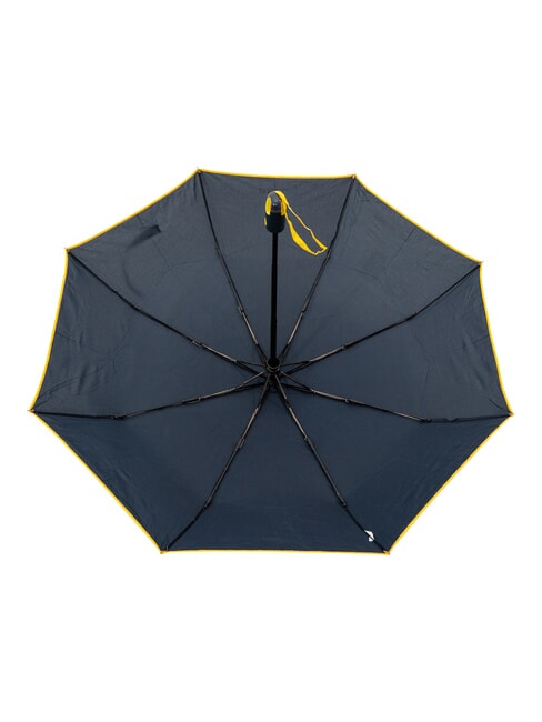 MINI Umbrelă de deschidere/închidere automată bleumarin/galben - Umbrele