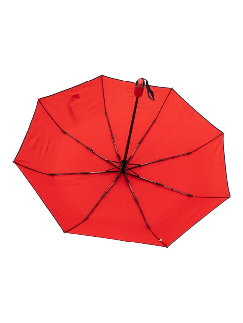 MINI Umbrelă de deschidere/închidere automată roșu/negru - Umbrele