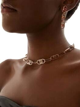 BICOLOR CHAIN Colier aur - Lănțișoare