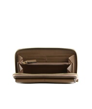 THE BRIDGE ELISABETTA Portofel mare din piele cu buzunar stridie abb. aur - Portofele femei - 2