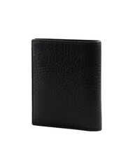 THE BRIDGE FABIO Suport de card vertical din piele ruteniu mat negru / întunecat - Portofele bărbați - 3