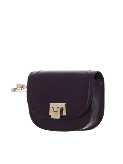 FEDERICA Poșetă din piele cu breloc struguri abb. aur - Portofele femei