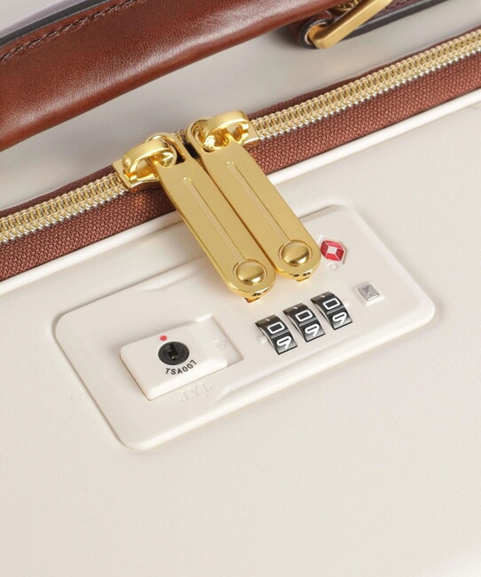 STORY  Cărucior mare natural / maro abb. aur - Trolere rigide