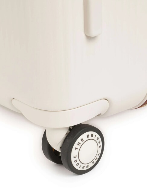 STORY  Cărucior mare natural / maro abb. aur - Trolere rigide