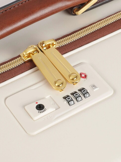 STORY  Cărucior mediu  natural / maro abb. aur - Trolere rigide