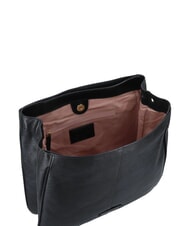 THE BRIDGE ELISABETTA Geanta din piele cu bareta de umar Negru de aur - Genți femei - 5