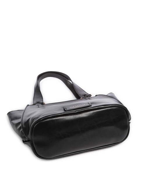 FEBE Geanta de cumparaturi din piele Negru de aur - Genți femei