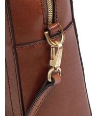 THE BRIDGE FIONA Servieta din piele pentru laptop de 14". BROWN - Serviete birou - 3